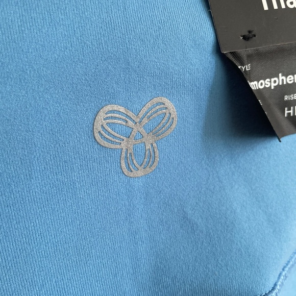 Tna Aritzia Legging Womens Size XS Blue TnAction Hi-Rise Atmosphere Ankle - Picture 3 of 9